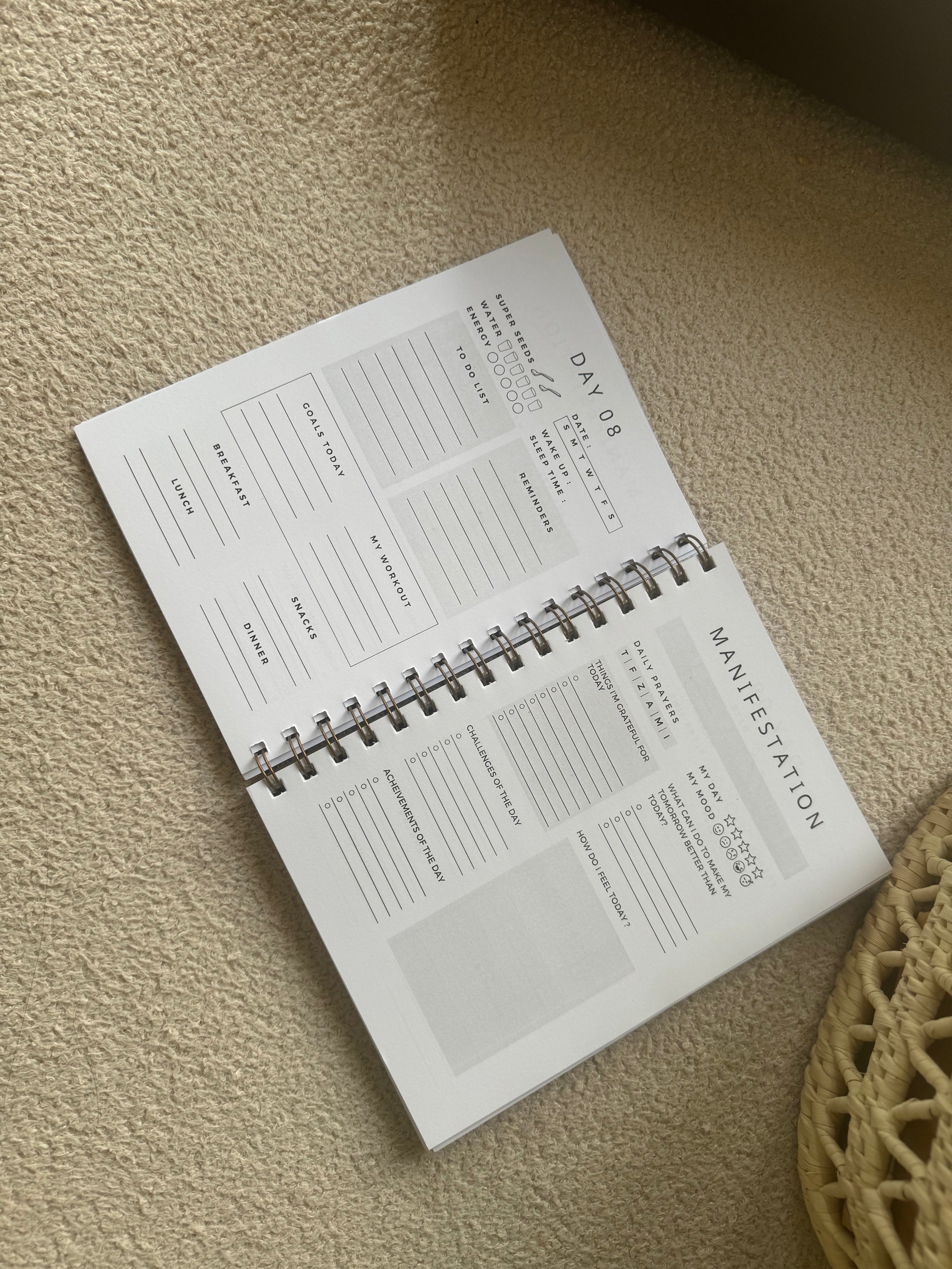 Wellness Journal & Daily Planner