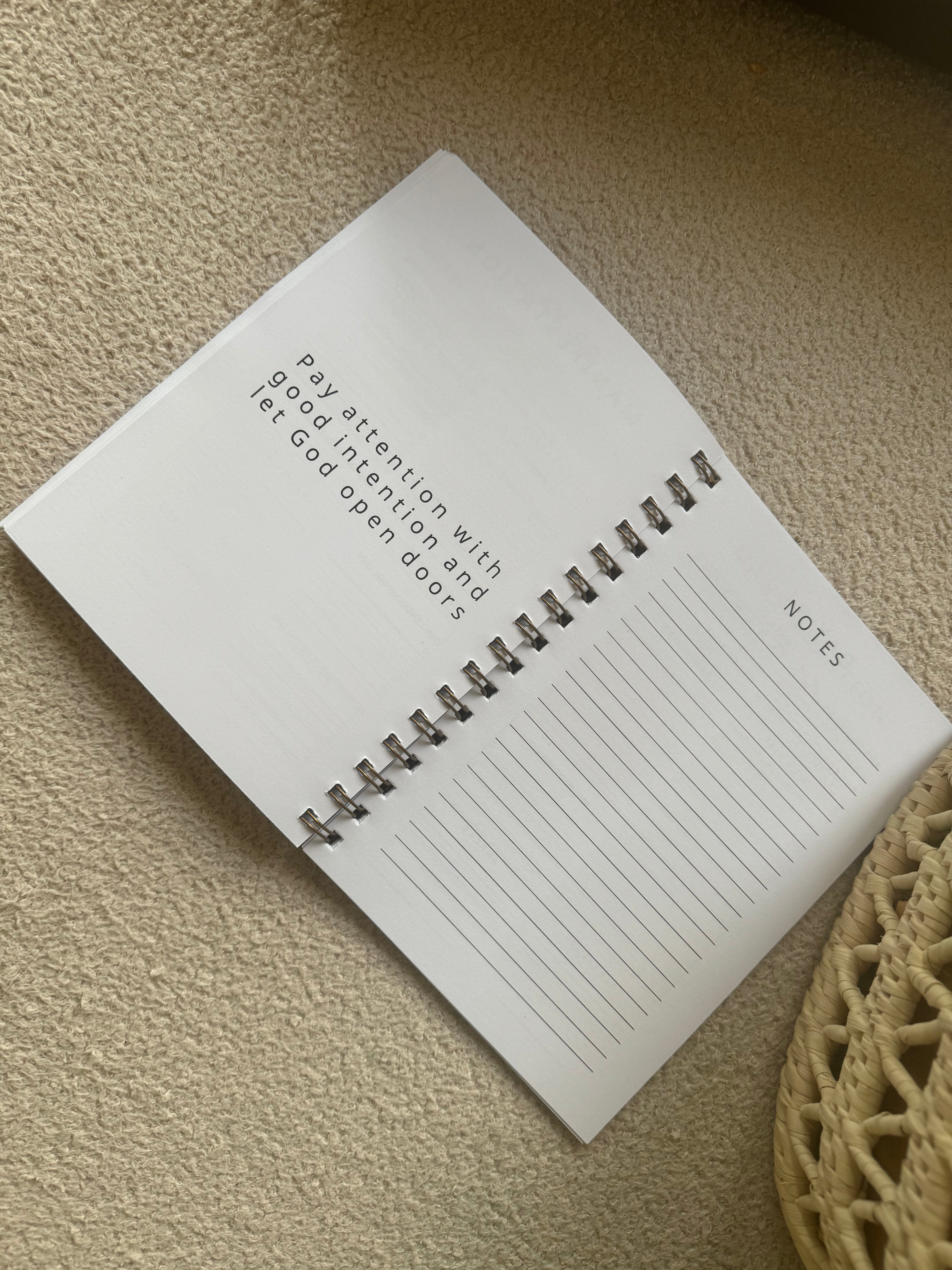 Wellness Journal & Daily Planner